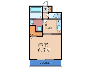 S-FORT福島LaLunaの物件間取画像